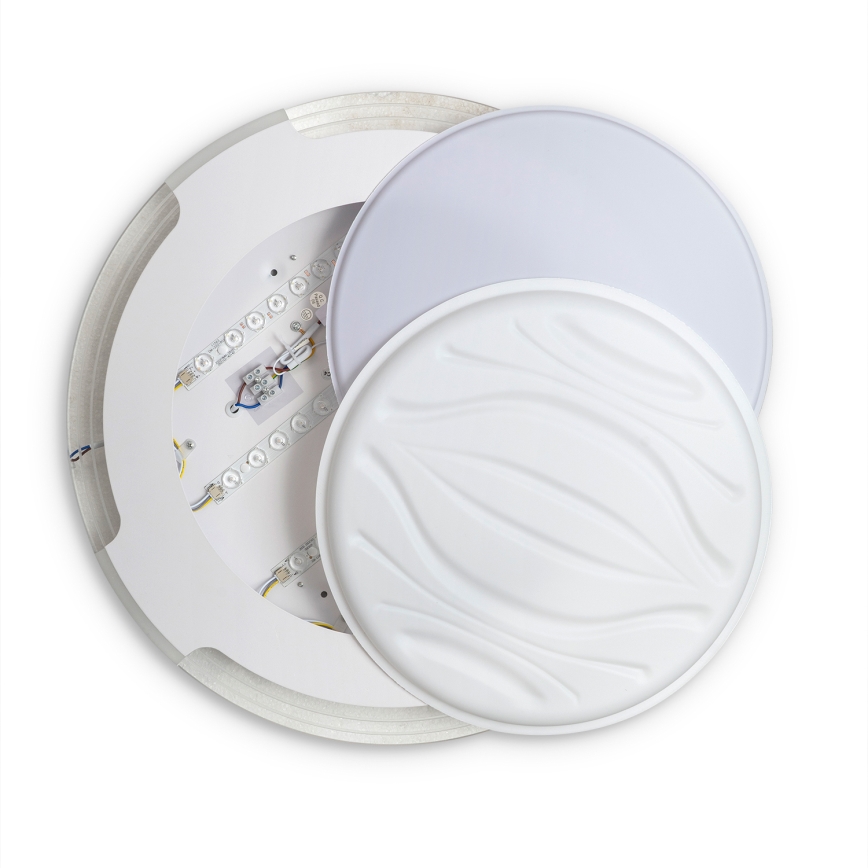 Brilagi - Plafoniera dimmerabile a LED ORELIS LED/80W/230V 3000-6000K diam. 50 cm + telecomando incluso