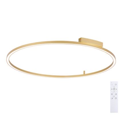 Brilagi - Plafoniera a LED dimmerabile PORTOFINO LED/85W/230V 3000-6000K Ø 120 cm oro + telecomando