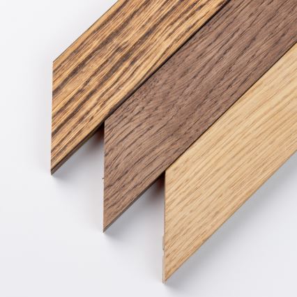 Brilagi - Plafoniera LED dimmerabile SLIMFRAME WOOD LED/58W/230V 64x64 cm 3000-6000K marrone + telecomando