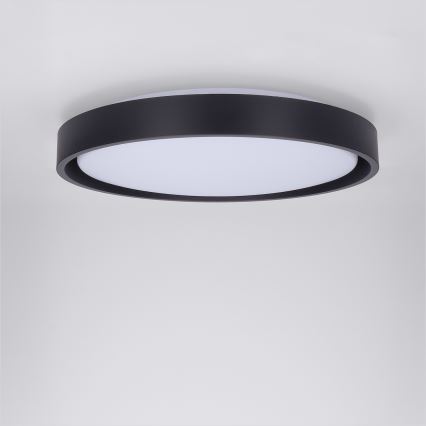 Brilagi - Plafoniera LED dimmerabile MATTEO LED/48W/230V 3000-6500K Ø 41 cm nera + telecomando