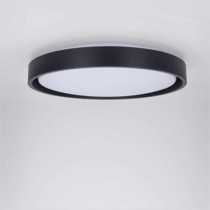 Brilagi - Plafoniera LED dimmerabile MATTEO LED/48W/230V 3000-6500K Ø 41 cm nera + telecomando