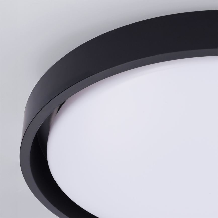 Brilagi - Plafoniera LED dimmerabile MATTEO LED/48W/230V 3000-6500K Ø 41 cm nera + telecomando