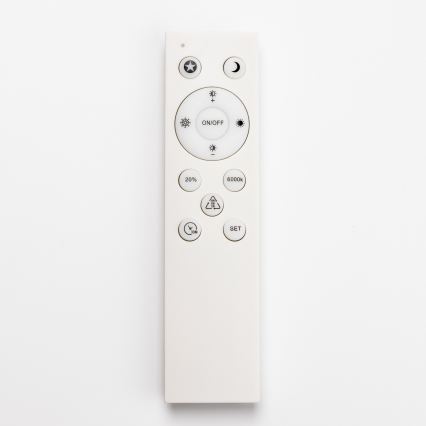 BRILAGI - Plafoniera LED dimmerabile VELVET TWIST LED/36W/230V 3000-6000K Ø 65 cm Wi-Fi Tuya Beacon rosa/beige + telecomando