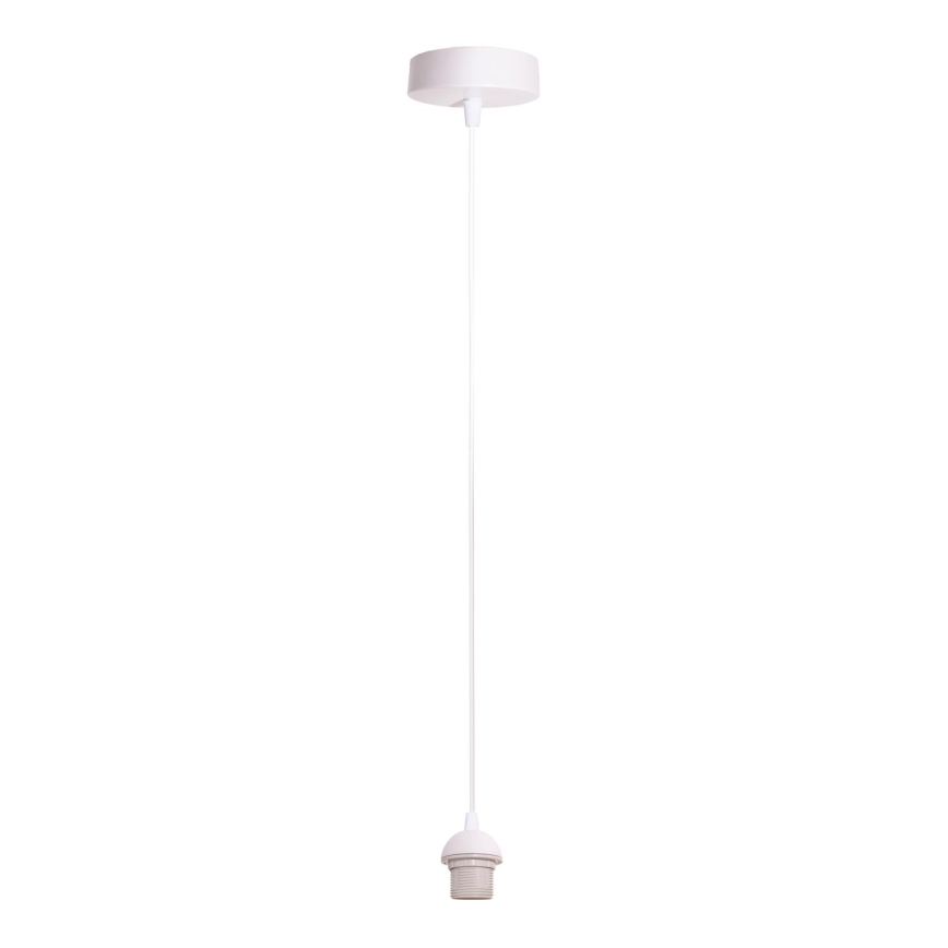 BRILAGI - Lampada LED a sospensione con cavo NUBILA 1xE27/60W/230V Ø 14 cm bianca/marrone