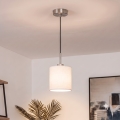 Brilagi - Lampada LED a sospensione con cavo NUBILA 1xE27/60W/230V Ø 14 cm nero/bianco