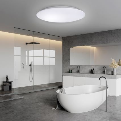 Brilagi - Plafoniera da soffitto LED per bagno con sensore VESTAS LED/45W/230V Ø 48 cm 4000K IP54