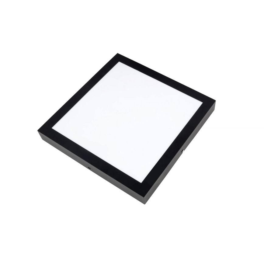 Brilagi - Plafoniera LED da bagno FRAME LED/24W/230V 30x30 cm 3000/4000/6000K IP44 nero