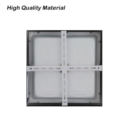 Brilagi - Plafoniera LED da bagno FRAME LED/24W/230V 30x30 cm 3000/4000/6000K IP44 nero