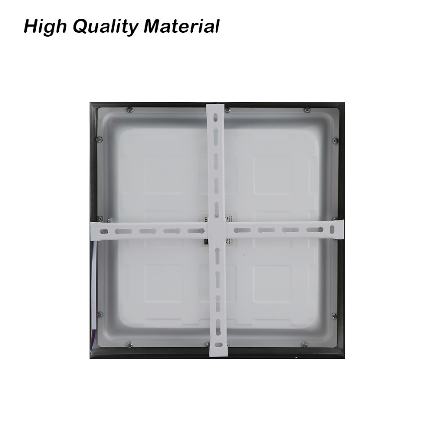 Brilagi - Plafoniera LED da bagno FRAME LED/24W/230V 30x30 cm 3000/4000/6000K IP44 nero