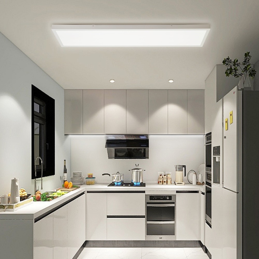 Brilagi - Plafoniera LED da bagno FRAME LED/50W/230V 30x120 cm 3000/4000/6000K IP44 bianco