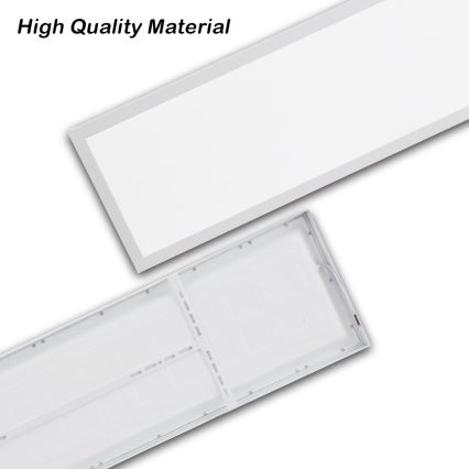 Brilagi - Plafoniera LED da bagno FRAME LED/50W/230V 30x120 cm 3000/4000/6000K IP44 bianco