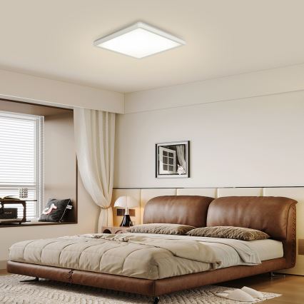 Brilagi - Plafoniera LED da bagno ULTRA SLIM LED/24W/230V 42x42 cm bianco IP54
