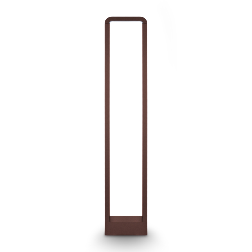 Brilagi - Lampada LED da esterno BARI LED/7W/230V 3000/4000/6000K marrone IP54 80 cm