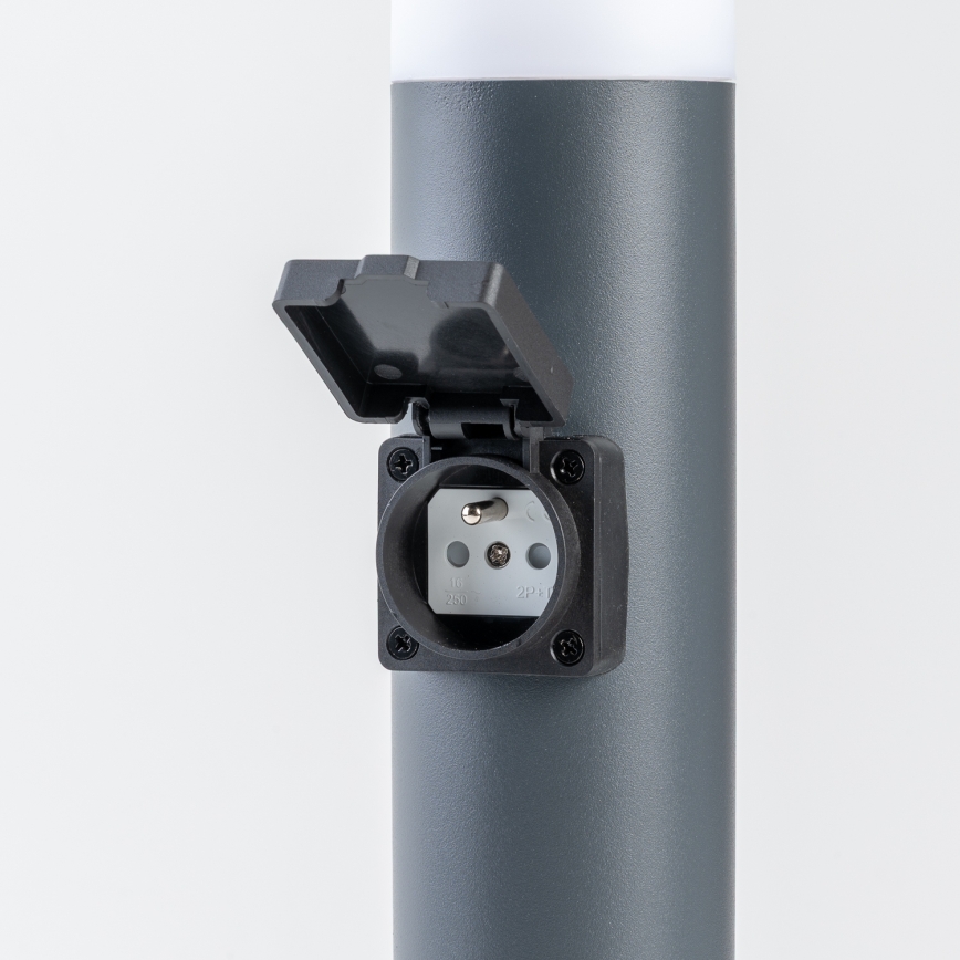 BRILAGI - Lampada da esterno LED con portalampada ELIA 1xE27/7W/230V 4000K IP44 50 cm antracite
