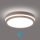 Brilagi - Lampada LED da esterno con sensore BENE LED/24W/230V diam. 26 cm marrone IP54