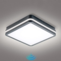 Brilagi - Lampada LED da esterno con sensore di movimento BENE LED/24W/230V 26x26 cm antracite IP54