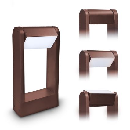 Brilagi - lampada LED da esterno CROTONE LED/7W/230V marrone IP54 30 cm