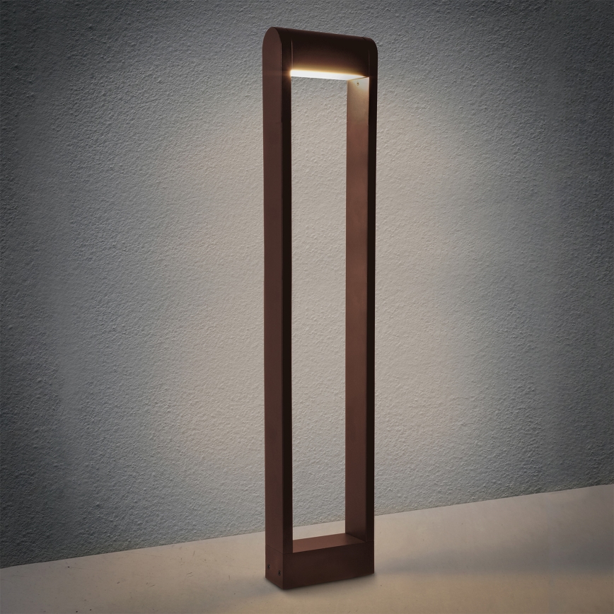 Brilagi - Lampada LED da esterno CROTONE LED/7W/230V marrone IP54 80 cm