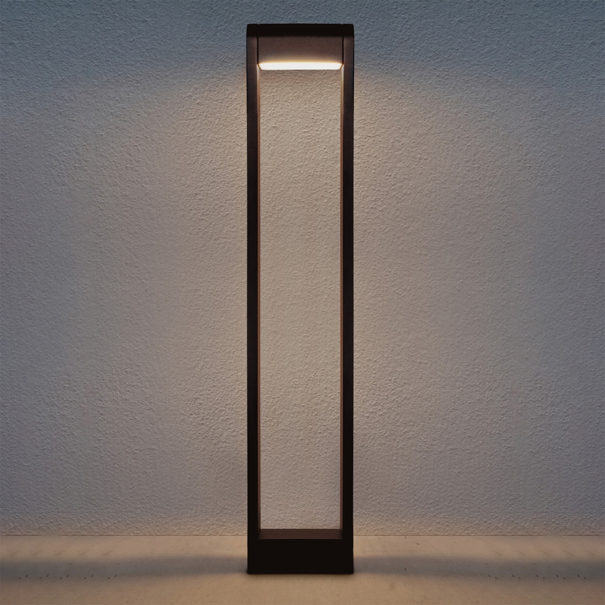 Brilagi - Lampada LED da esterno CROTONE LED/7W/230V marrone IP54 80 cm