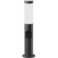 Brilagi - Lampada LED da esterno dimmerabile con presa integrata ELIA 1xE27/6W/230V 2700-6500K IP44 Wi-Fi 50 cm antracite