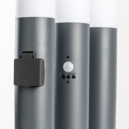 BRILAGI - Lampada da esterno dimmerabile a LED ELIA 1xE27/6W/230V 2700-6500K IP44 Wi-Fi 100 cm antracite