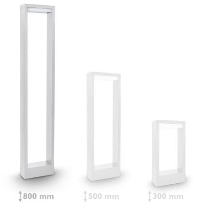 Brilagi - Lampada LED da esterno RAGUSA LED/7W/230V 3000/4000/6000K bianco IP54 80 cm