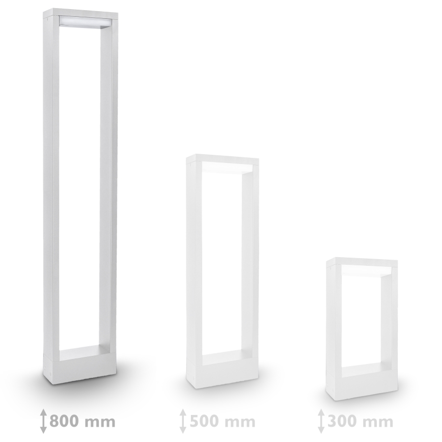 Brilagi - Lampada LED da esterno RAGUSA LED/7W/230V 3000/4000/6000K bianco IP54 80 cm