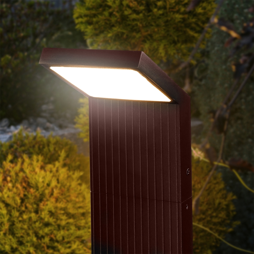Brilagi - Lampada LED da esterno RIANO LED/8W/230V marrone IP65 80 cm