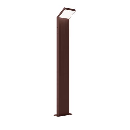 Brilagi - Lampada LED da esterno RIANO LED/8W/230V marrone IP65 80 cm