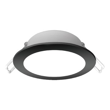 Brilagi - Lampada LED da incasso per bagno LED/6W/230V 4000K nero IP65