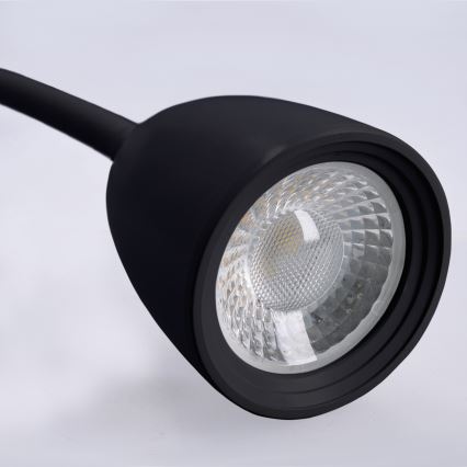 Brilagi - Lampada LED da parete dimmerabile LED/4W/230V nera