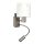Brilagi - Lampada LED da parete flessibile per bambini BOBO 1xE27/25W/230V + LED/3W cromo opaco/bianco/coniglietti