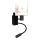 Brilagi - Lampada LED da parete flessibile per bambini BOBO 1xE27/25W/230V + LED/3W nero/bianco/con motivo animaletti