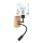 Brilagi - Lampada LED da parete flessibile per bambini BOBO WOOD 1xE27/25W/230V + LED/3W rovere/nero/bianco/blu/orsetti