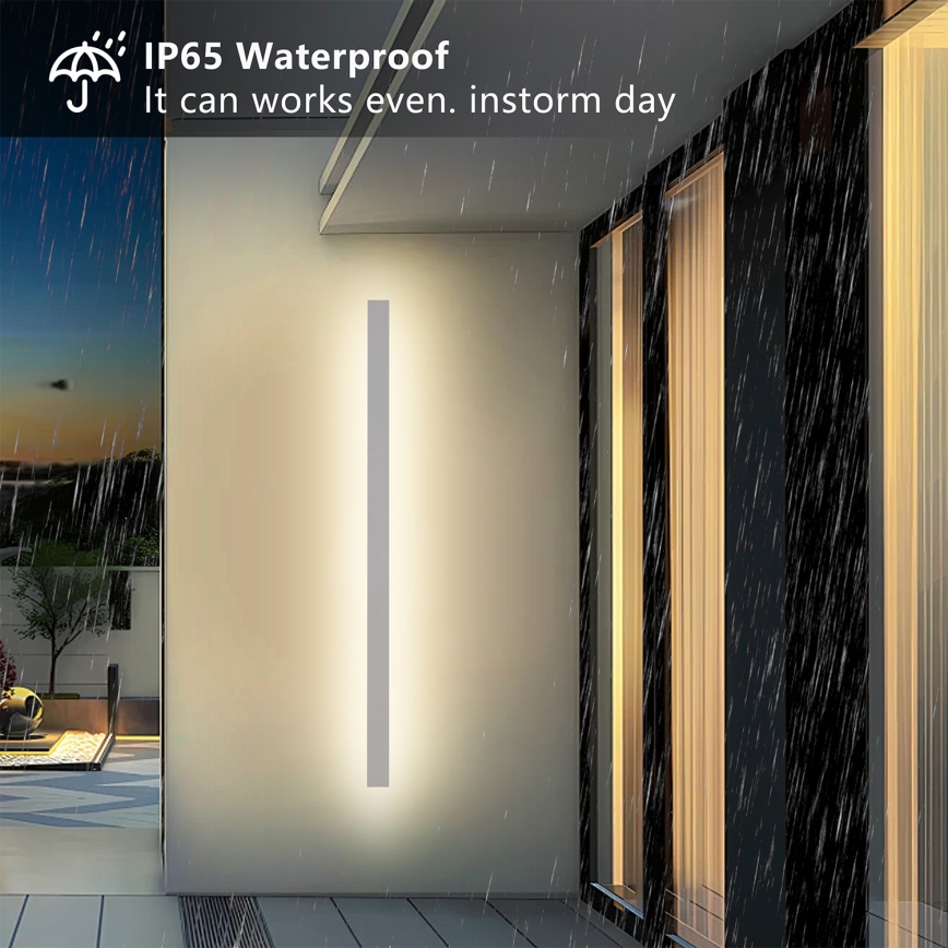 Brilagi - LED applique da esterno LINEAR LED/32W/230V 3000K IP65 140 cm bianca CRI 90