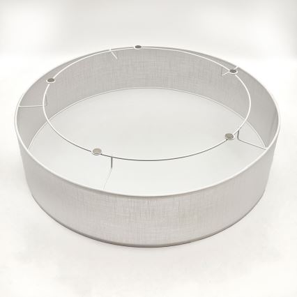 Brilagi - Lampada da soffitto LED BELLADONNA 3xE27/15W/230V diam. 50 cm bianco/rovere noce