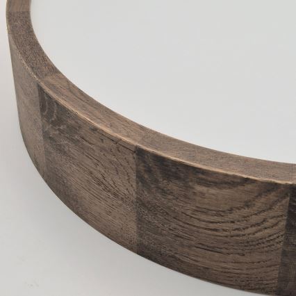 Brilagi - Lampada da soffitto LED CARVALHO 3xE27/60W/230V rovere noce Ø 47 cm