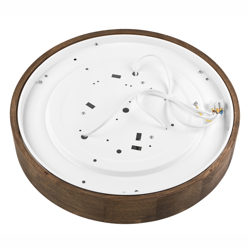 Brilagi - Lampada da soffitto LED CARVALHO 3xE27/60W/230V rovere noce Ø 47 cm