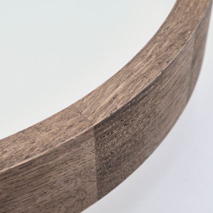 Brilagi - Lampada da soffitto LED CARVALHO SLIM 3xE27/60W/230V rovere noce Ø 47 cm