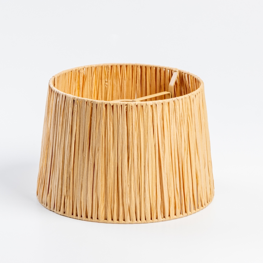 Brilagi - Lampada LED da soffitto CERIA BOHO 1xE27/60W/230V Ø 30 cm nero/rafia