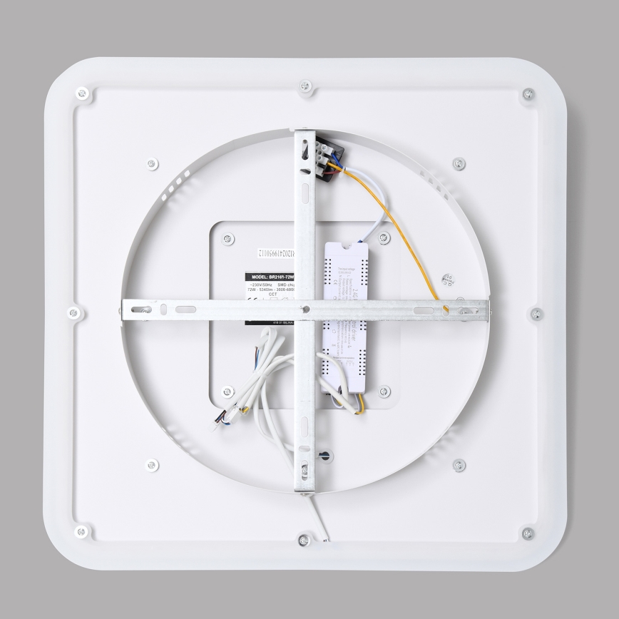 Brilagi - Lampada da soffitto dimmerabile a LED MODERN LED/72W/230V 2700-6500K 46,6x46,6 cm + telecomando