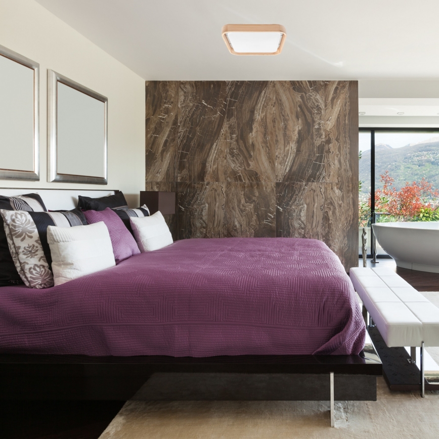 Brilagi - Lampada da soffitto dimmerabile LED MANAROLA CUBIC LED/24W/230V 3000-6500K pino + telecomando