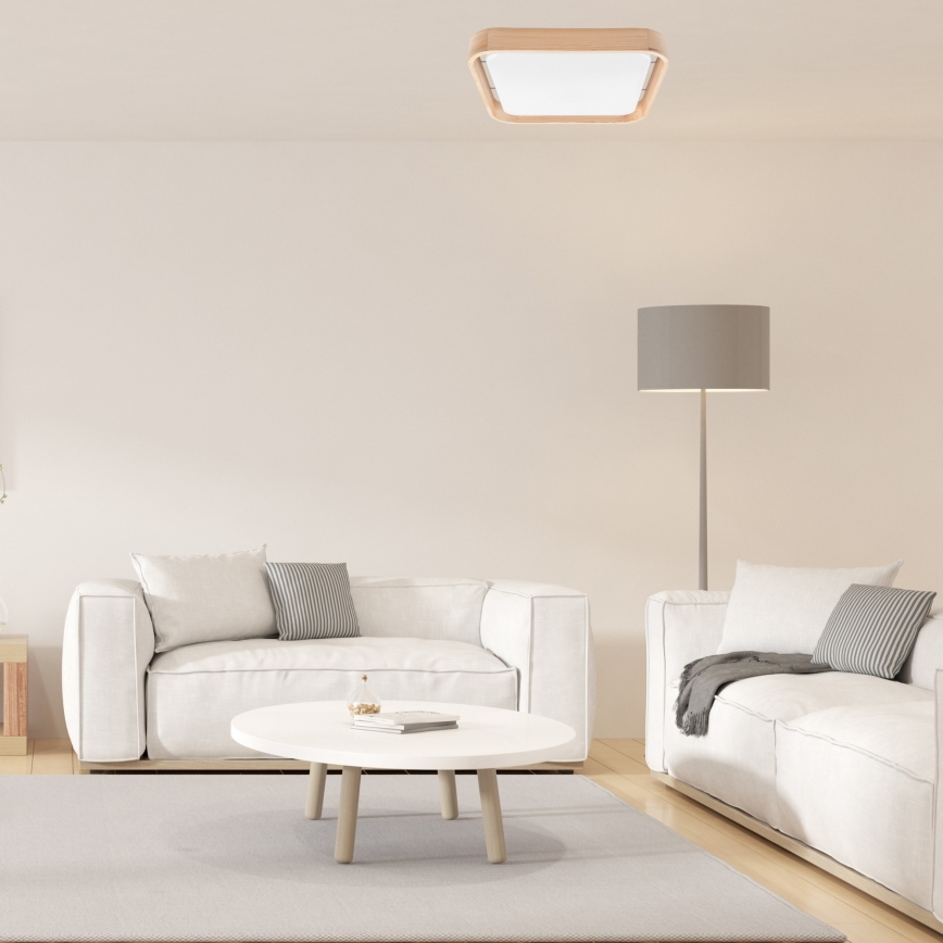Brilagi - Lampada da soffitto dimmerabile LED MANAROLA CUBIC LED/24W/230V 3000-6500K pino + telecomando