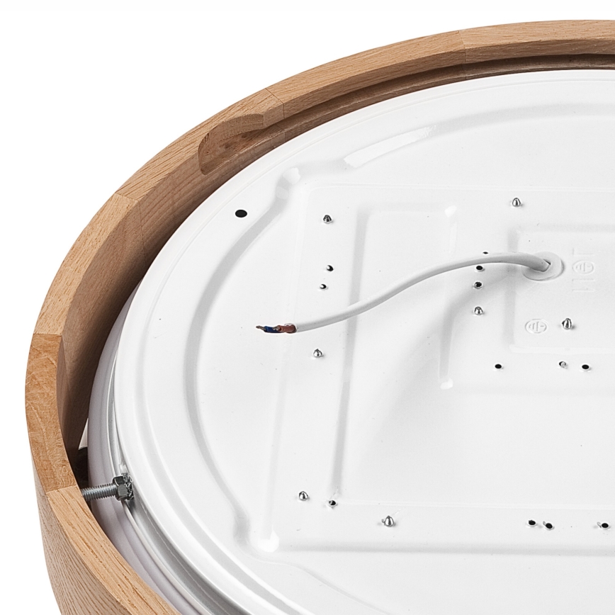 Brilagi - Lampada da soffitto LED MANAROLA SIMPLE LED/24W/230V 3000K rovere Ø 41 cm
