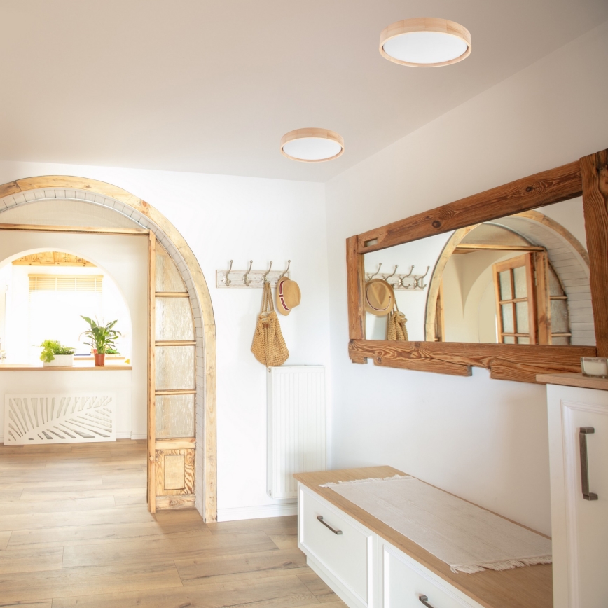 Brilagi - Lampada da soffitto dimmerabile LED MANAROLA SMART LED/24W/230V 2700-6500K diam. 41 cm Wi-Fi + telecomando Tuya