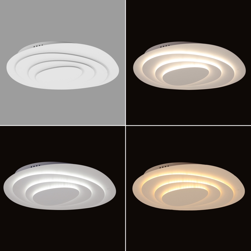 Brilagi - Lampada da soffitto dimmerabile a LED MODERN MINI LED/48W/230V 3000/4000/6000K 41x34,3 cm + telecomando