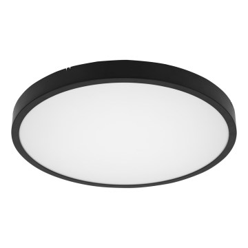 Brilagi - Lampada LED da soffitto per bagno con sensore ZENNA LED/24W/230V Ø 35 cm IP44 nero