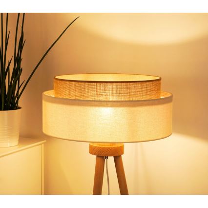 Brilagi - Lampada LED da terra BOHO STYLE 1xE27/15W/230V