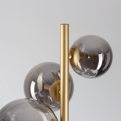 BRILAGI - Lampada LED da terra MILLA 7xG9/3W/230V oro/fumé