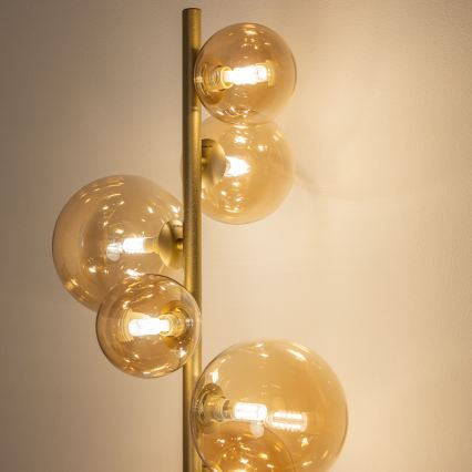 BRILAGI - Lampada LED da terra MILLA 7xG9/3W/230V oro